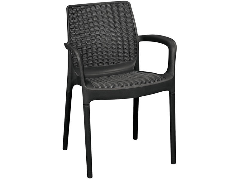 Bali Mono m�anyag kerti sz�k grafit sz�rke